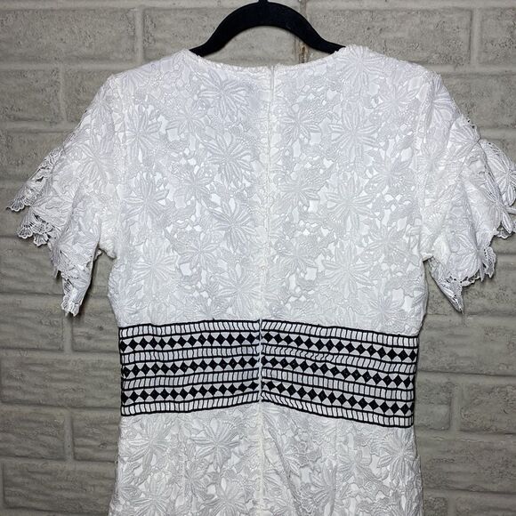 NWT MSRP $149 Bardot Reese Lace A-Line Dress Large - Picture 8 of 11